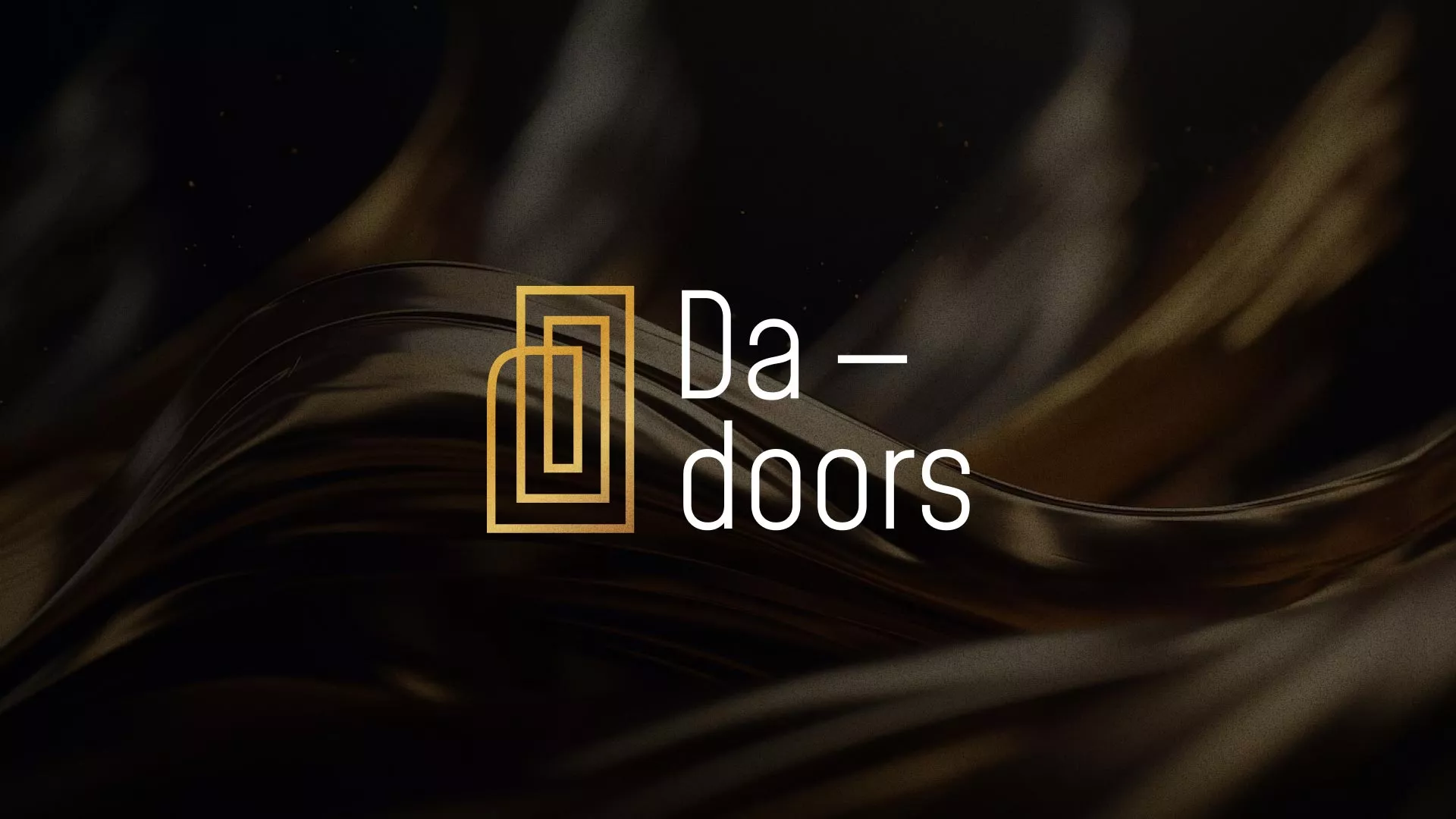 Разработка логотипа для компании «DA-DOORS» в Уссурийске